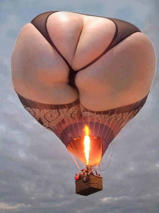 The biggest ass in the world - crazy balloon