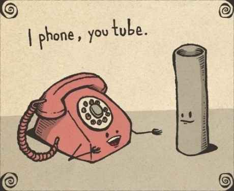 http://24yes.com/gag/I phone , You tube :) 